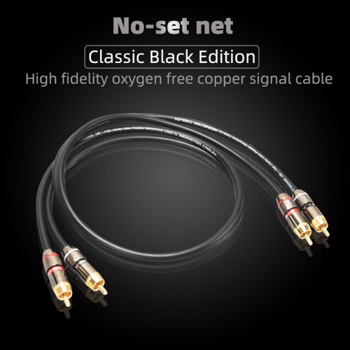 Zdjęcie Kabel RCA Hi-Fi Premium – Jakość Dźwięku na Wysokim Poziomie