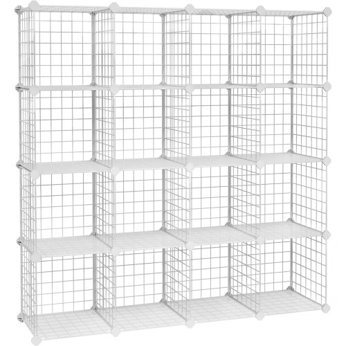 Image de Étagère de Rangement 16 Compartiments - Organisez Votre Espace