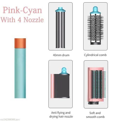 4 in 1 rosa cyan
