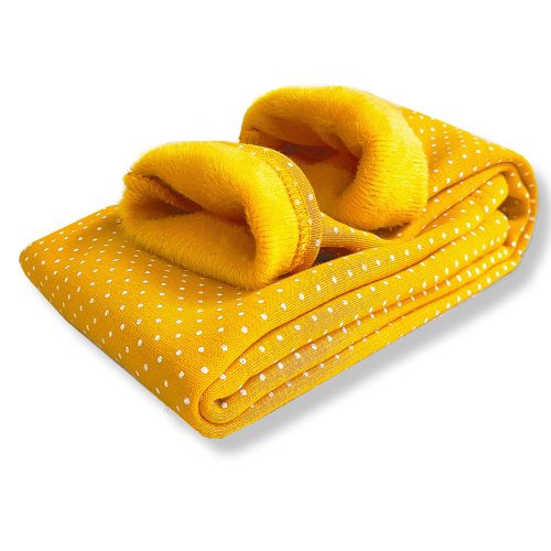 Immagine di Leggings Dolci in Velluto a Pois per Bambine