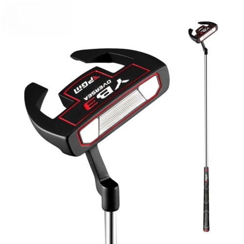 Immagine di Putter da Golf PGM per Uomo con Design a Corno di Toro e Linea di Mirata TUG072 – Precisione e Stile per il tuo Gioco