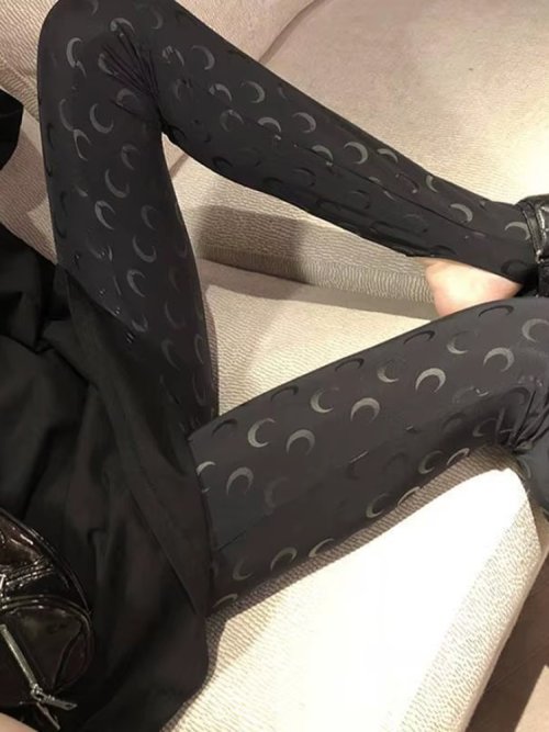 Immagine di Pantaloni Alta Vita Stampati per Donna