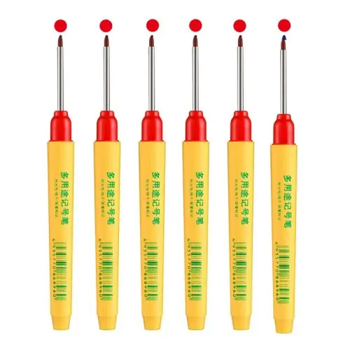 6pcs red