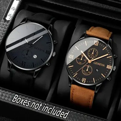 Image de Montre Homme Sportive - Ensemble de 2 Pièces