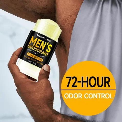 Image de Déodorant Bâton Santal Homme - Anti-Transpirant & Parfum Durable