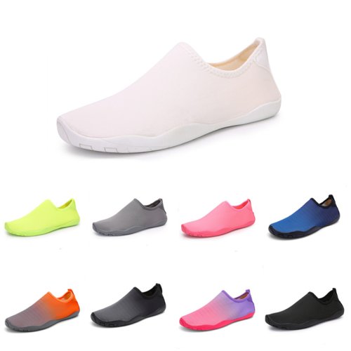 Immagine di Spiaggia Swmming Scarpe Da Acqua Uomo Donna Aqua Scarpe Da Esterno Qiuck-Fry Luce di Colore Solido Calzature Traspiranti Vendita Calda 2022 Formato 35-46
