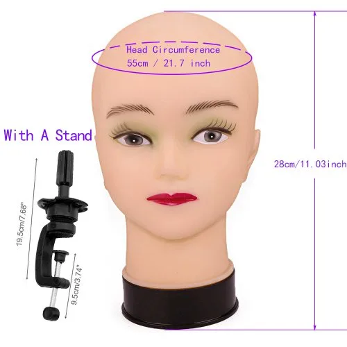 Head F with stand