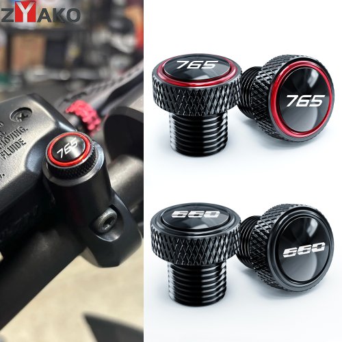 Imagen de Kit de Cubierta CNC para Espejos de Motocicleta - Compatible con Triumph