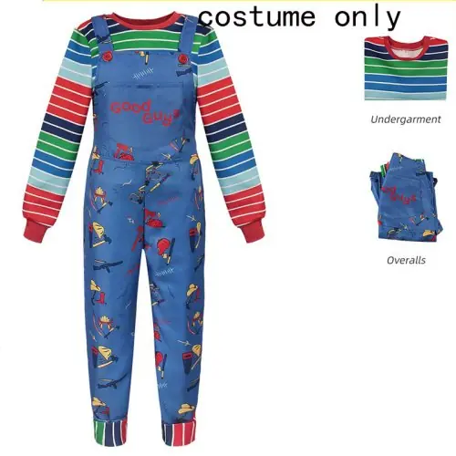Image de Costume Chucky Adulte - Cosplay Effrayant pour Halloween