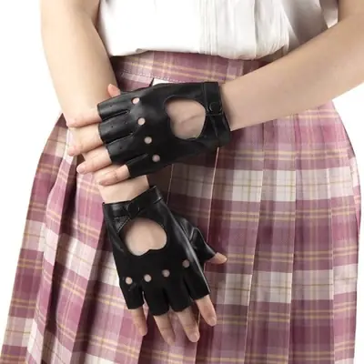 Image de Gants Punk Femme - Style Moto & Hip Hop