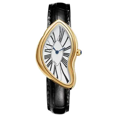 Image de Montre Homme Cuir Tendance & Résistante à l'Eau