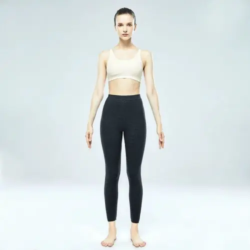 Damen schwarz grau