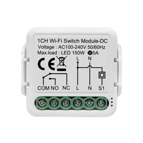 Afbeelding van Slimme WiFi & Zigbee Schakelmodule voor Smart Home