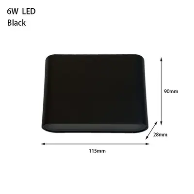 Image de Applique Murale LED Extérieure Étanche 6W/12W/24W