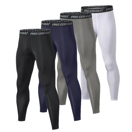Zdjęcie Nowe męskie spodnie sportowe slim fit – termiczne, pluszowe, wysoce elastyczne i szybkoschnące, idealne na sezon jesienno-zimowy