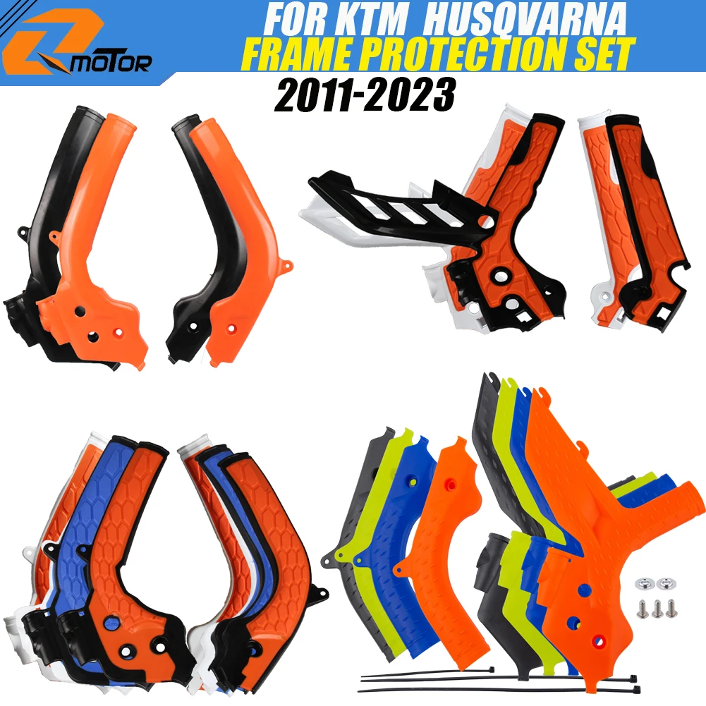 Bild von Rahmenschutz-Set für KTM Enduro & MX – Robuster Schutz für dein Motorrad