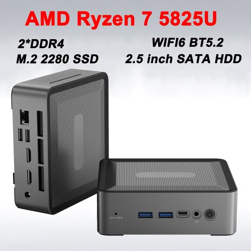 Image de Mini PC Puissant Ryzen 7 - Performances Ultra-Compactes