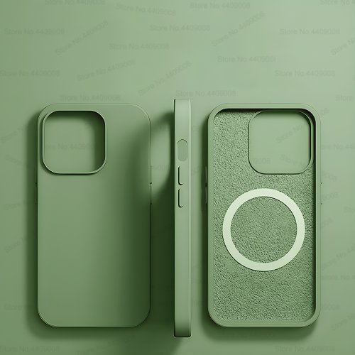 Image de Coque MagSafe Silicone Liquide pour iPhone