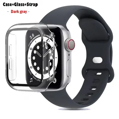 Image de Bracelet Silicone pour Apple Watch 38mm à 45mm