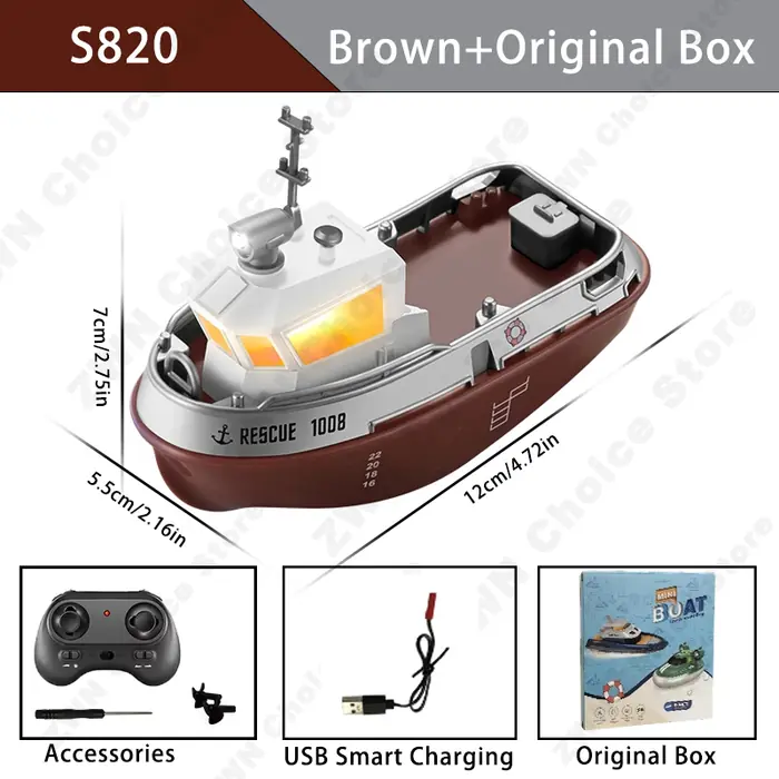 S820 marron OB