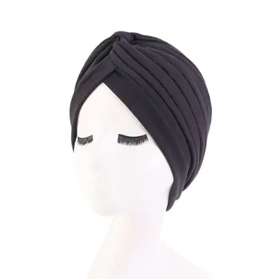 Image de Turban Floral Léopard - Élégance & Confort
