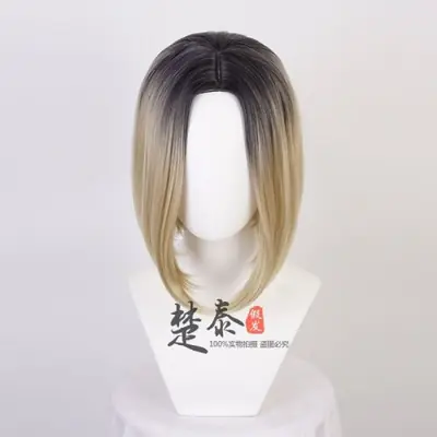 Image de Perruque Tiffany - Blonde Ombrée pour Cosplay Chucky