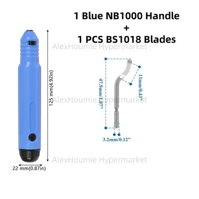 Image de Outil d'Ébavurage Rotatif NB1100 & BS1010 - Coupe Précise Bois & Plastique