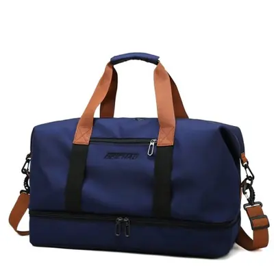 Image de Sac de Voyage Étanche Grande Capacité pour Hommes et Femmes