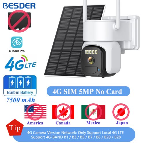4G cam non carte
