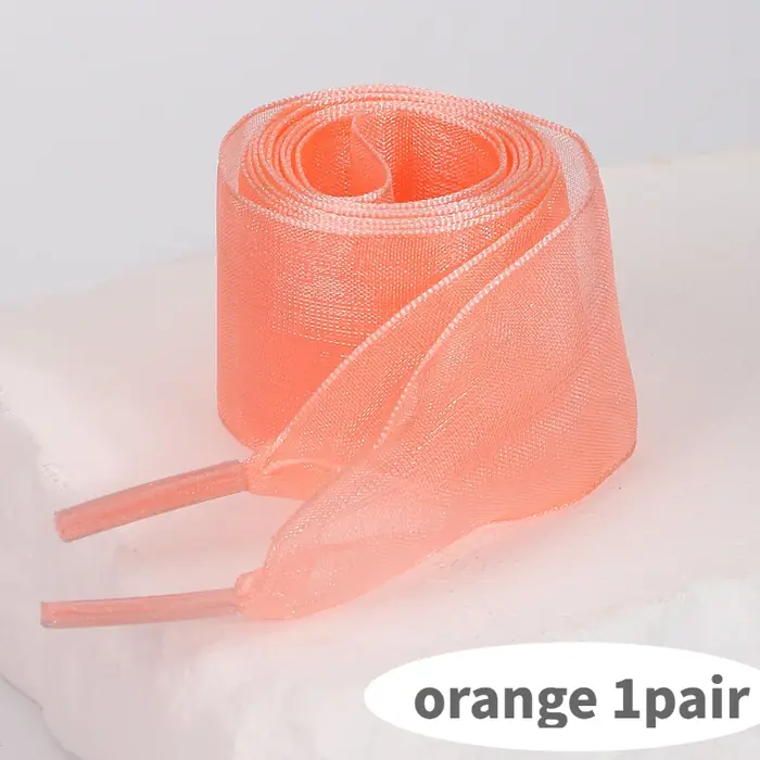 Image de Lacets de Chaussures en Satin Élégants