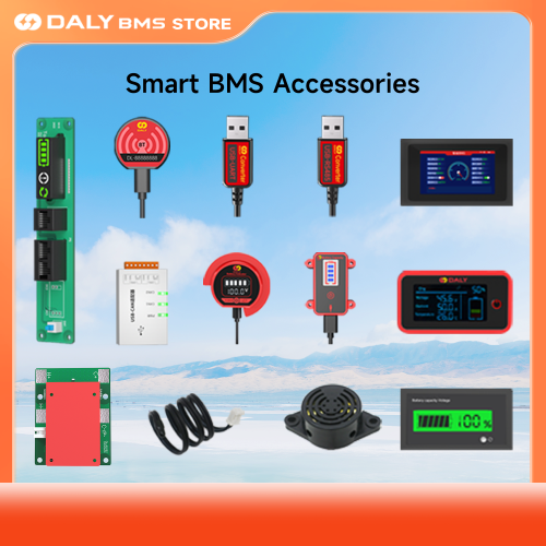 Image de Daly BMS Accessoires - Module Bluetooth, WiFi, Écran LCD & Câbles