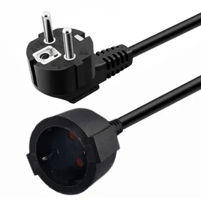 Image de Rallonge Schuko 1m à 5m - Câble d'extension électrique UE