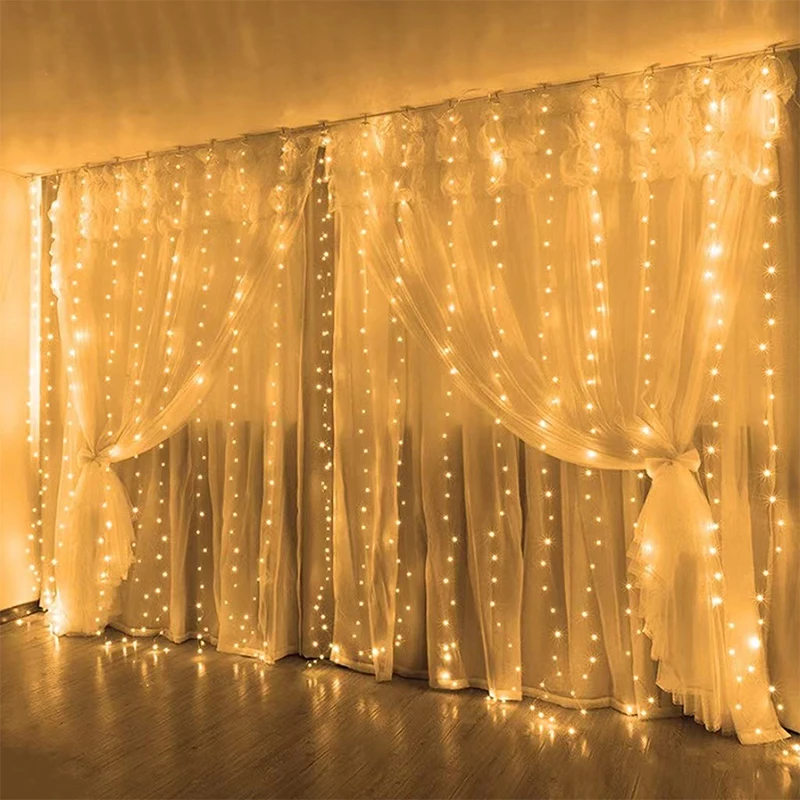 Afbeelding van LED Slinger Lichtjes - Feest & Kerst Decoratie met 8 Modus