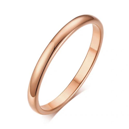 2mm rosa oro colore