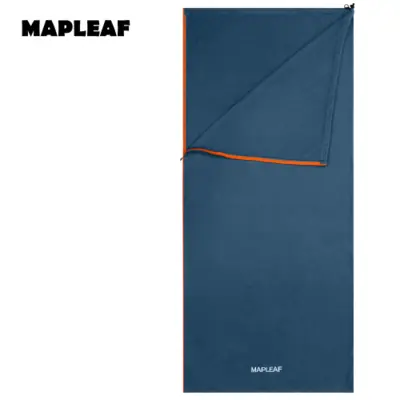 Image de Doublure de sac de couchage polaire légère pour camping hiver