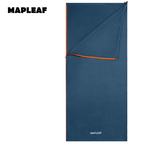 Imagen de MAPLEAF-saco de dormir de lana con forro, sábanas de viaje Polares ultraligeras para invierno, manta cálida para acampar, tienda de campaña para clima frío, saco de dormir para cama