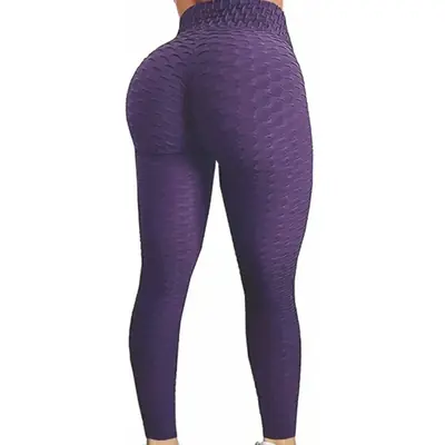 Image de Leggings Taille Haute à Bulles - Yoga & Sport