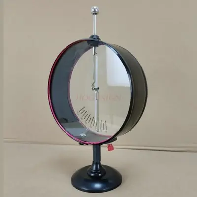Image de Électroscope avec Électromètre - Expérience Électrostatique