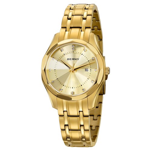 Immagine di Orologio Berny Dorato - Elegante e Impermeabile