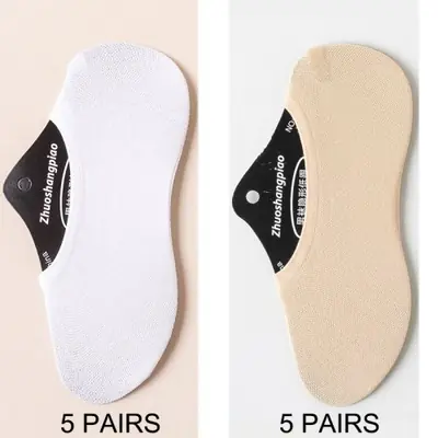 Image de Chaussettes Invisibles Homme - Ultra Légères & Antidérapantes