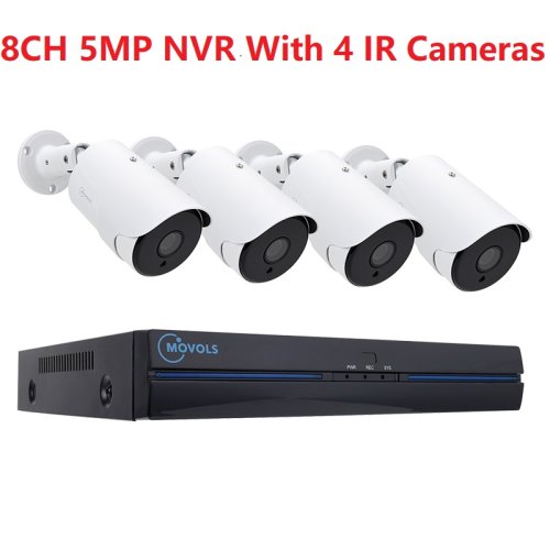 8CH 5MP and 4 IR Cam