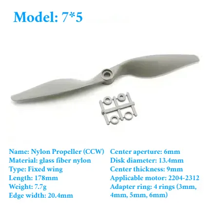 2PCS 7050 CCW