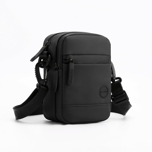 Imagen de Mini bolso para hombre, bolso de mensajero de tela de nailon de alta calidad para hombre, bolsos cruzados pequeños, bolso de mano elegante para hombre, bolso de hombro