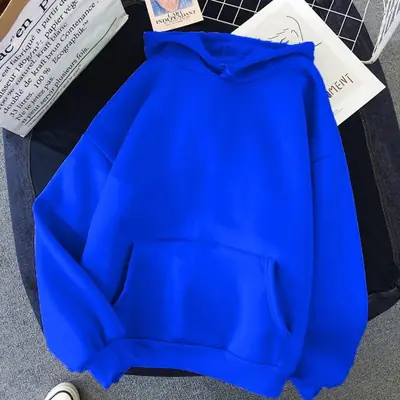 Image de Sweat à Capuche Unisexe Oversize Minimaliste