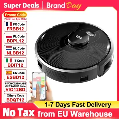Image de Robot Aspirateur ABIR X8 - Nettoyage Intelligent & Autonome