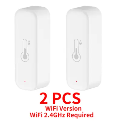 Image de Hygromètre Intelligent Wi-Fi avec Alarme et Surveillance à Distance