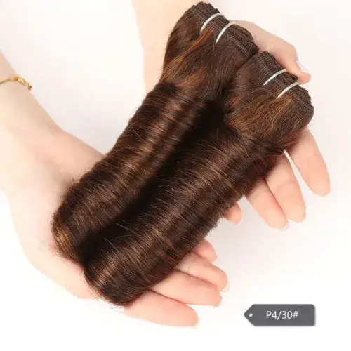 Image de Extensions Cheveux Brésiliens Remy Ondulés Naturels