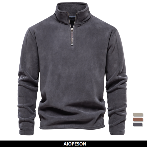 Bild von Warm & Stylish: Herren Fleece Jacke mit Reißverschluss
