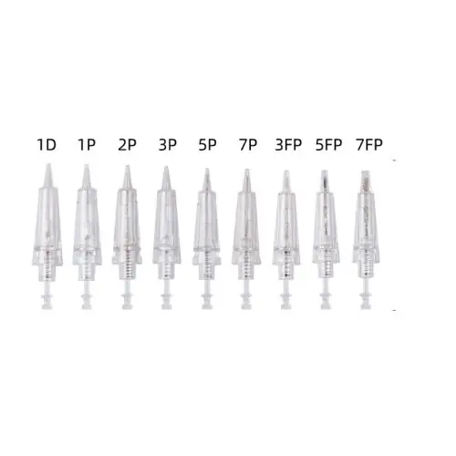 Image de Aiguilles de Tatouage Sourcils - Qualité Professionnelle