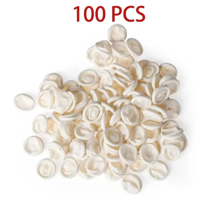 Blanc 100pcs